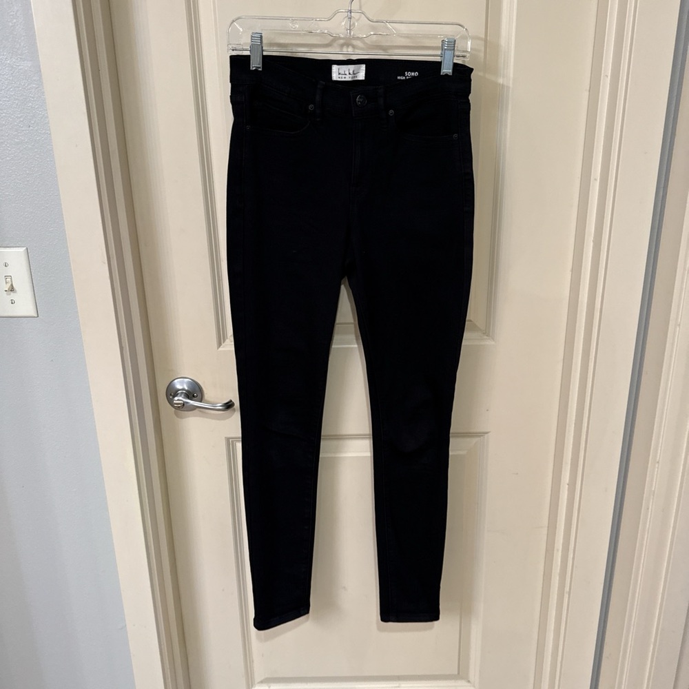 Nicole Miller Women's Black Skinny Jeans